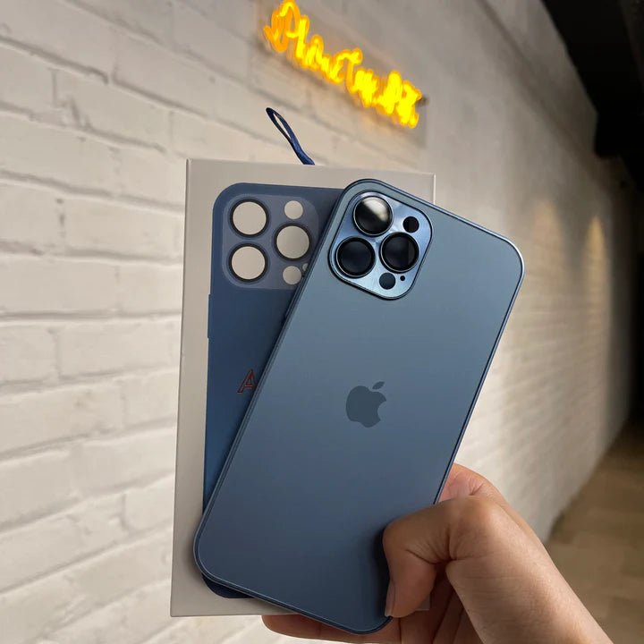 iPhone 12 Pro Max Upgraded 2.0 Original AG Glass case with Apple Logo