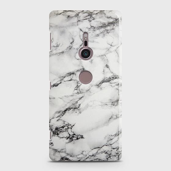 Sony Xperia XZ 3 Trendy White Marble Case