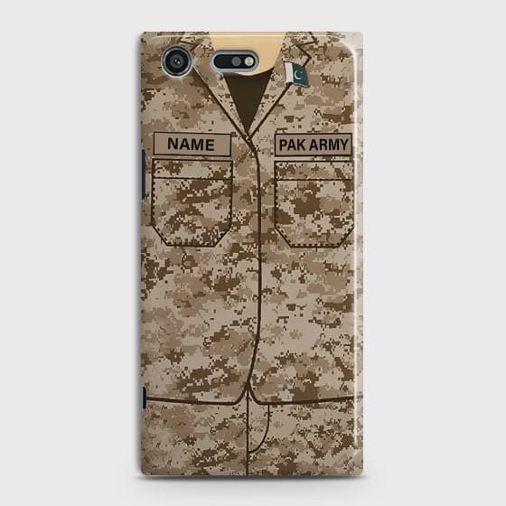 Sony Xperia XZ Premium Army Costume With Custom Name Case