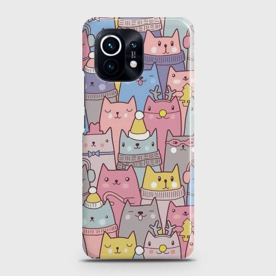 Xiaomi Mi 11 Trendy Cat Customized Case