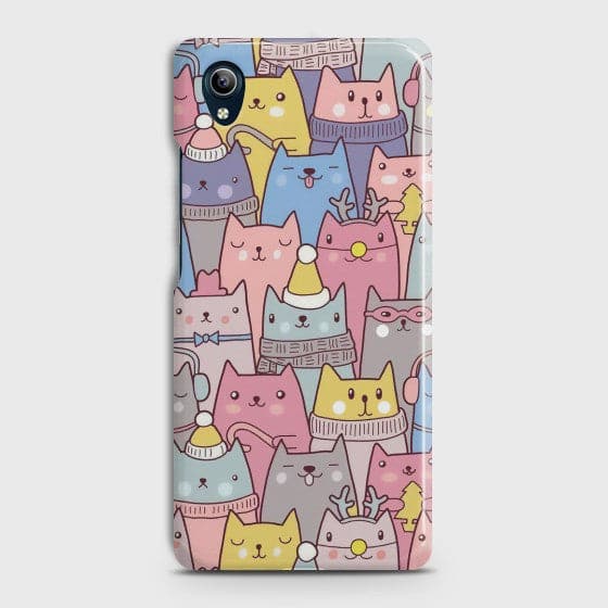 Vivo Y1s Trendy Cat Customized Case