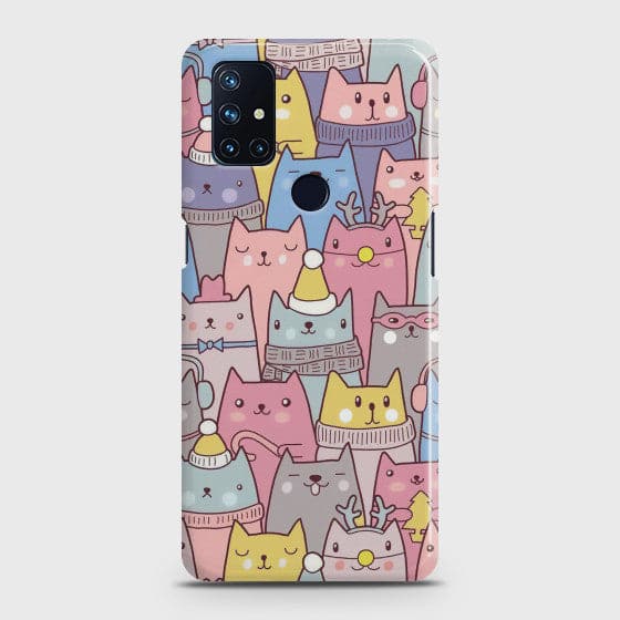 OnePlus Nord N10 Trendy Cat Customized Case