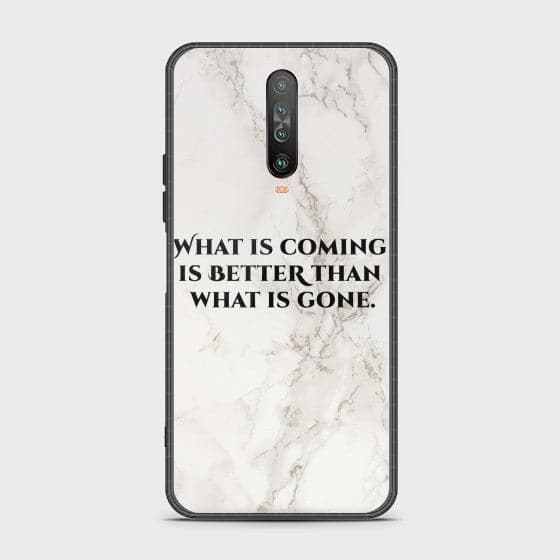 Xiaomi Pocophone X2 What Is Coming Glass Case