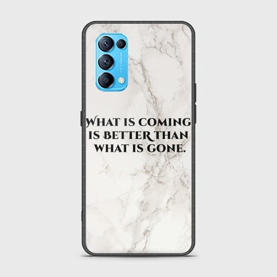 Oppo Find X3 Lite What Is Coming Glass Customized Case