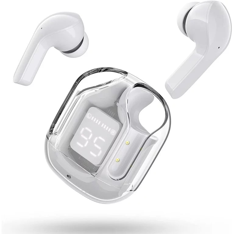 TWS Ultrapods Transparent Earbuds