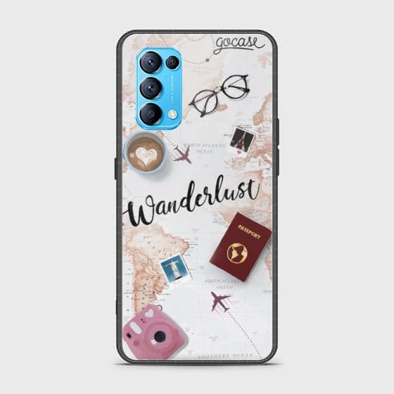 Oppo Find X3 Lite Realistic World Journey Glass Customized Case