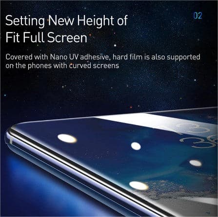 Galaxy S20 Series Baseus 2Pcs 0.25mm UV Screen Protector with Full Kit