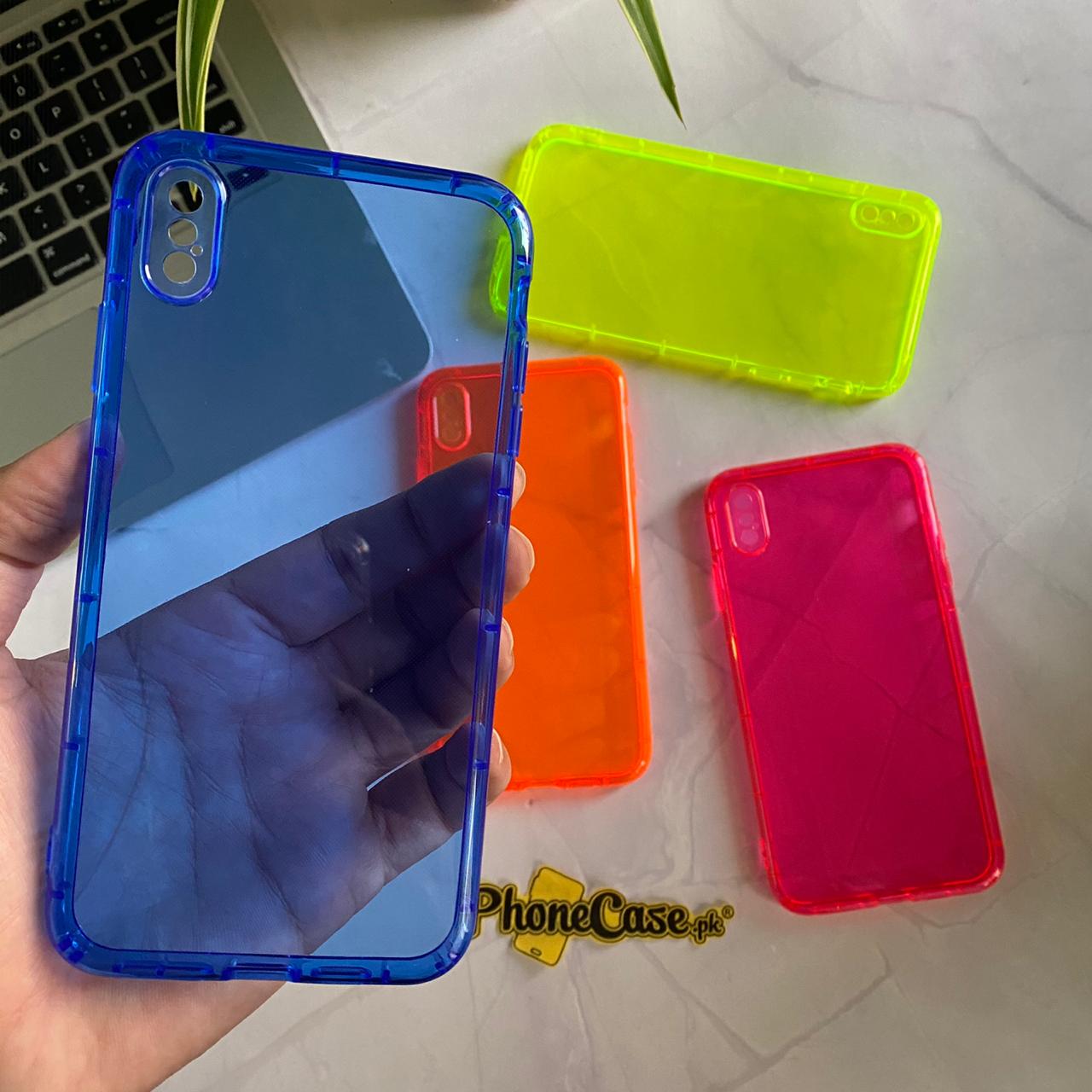 iPhone 13 Pro Max fluorescent Shockproof transparent soft case