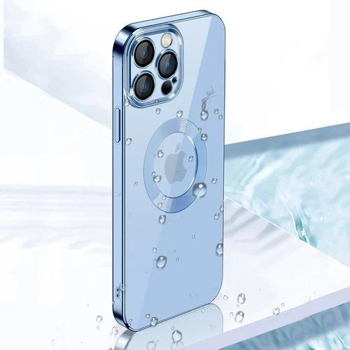 iPhone 14 Pro Luxurious 2.0 Version Transparent Plating iPhone Case