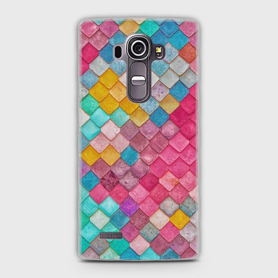 LG G4 Colorful Mermaid Scales Case