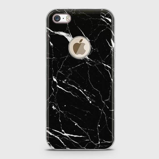 IPHONE 5/5C/5S Luxury Black Marble design Case