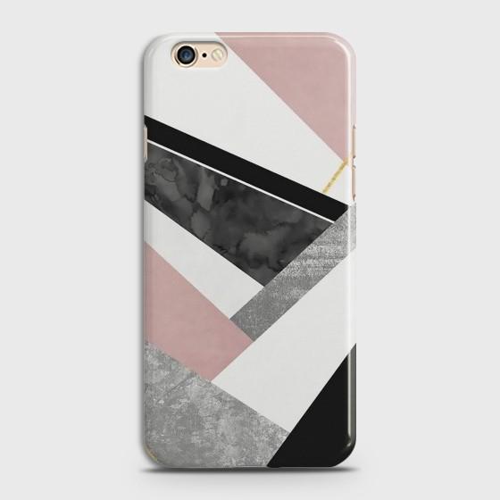 OPPO A57 Geometric Luxe Marble Case