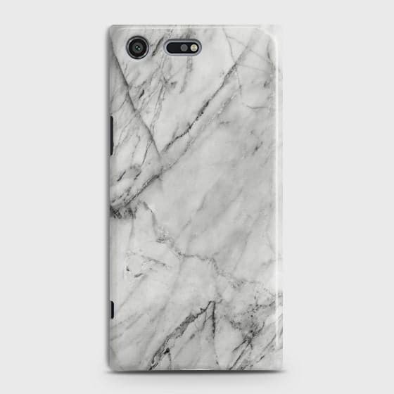 SONY XPERIA XZ PREMIUM Realistic White Marble Case