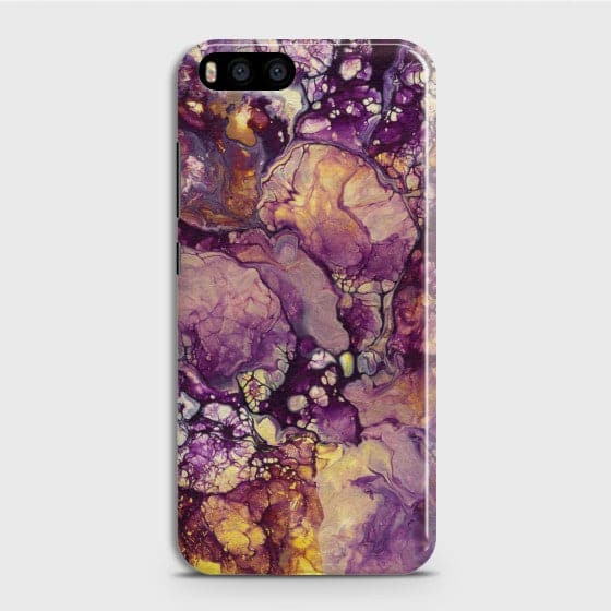 XIAOMI MI 6 Purple Agate Marble Case