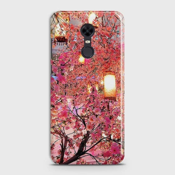 XIAOMI REDMI 5 Pink blossoms Lanterns Case