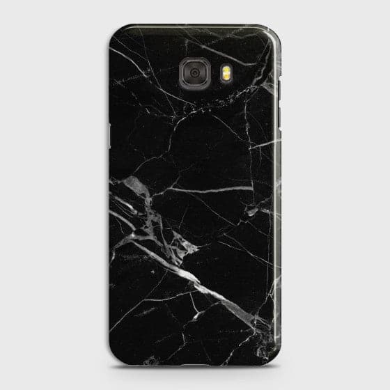 GALAXY C5 Black Marble Classic Premium Printed Hard Case  CS-30438