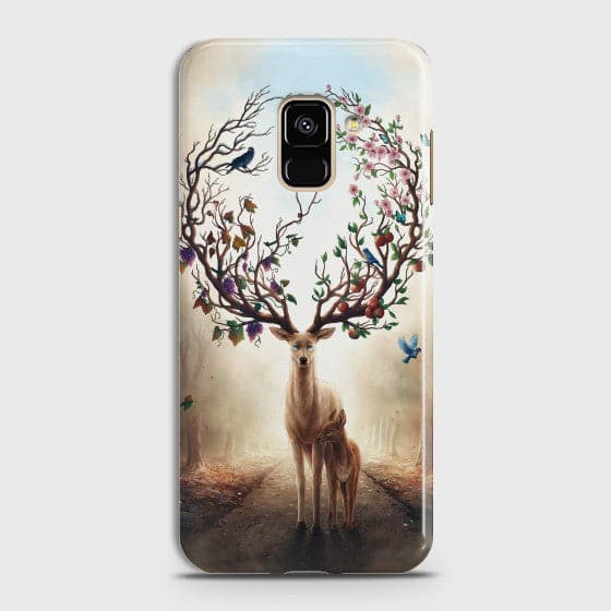 SAMSUNG GALAXY A8+ (2018) Blessed Deer Case