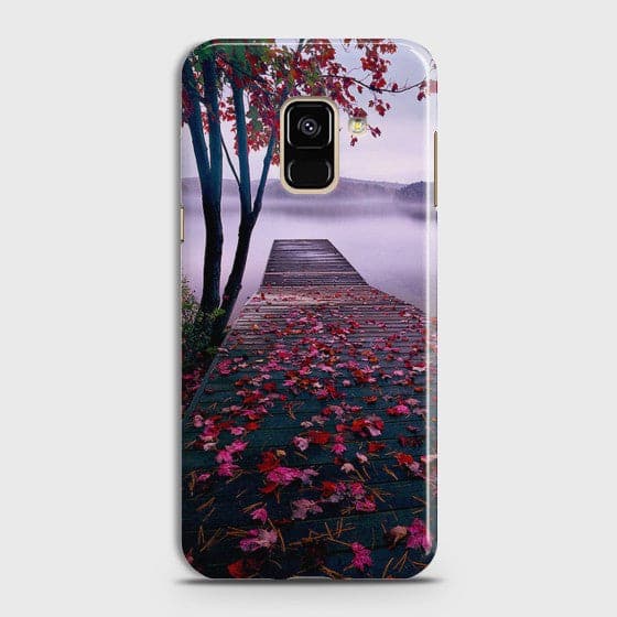 SAMSUNG GALAXY A8+ (2018) Beautiful Nature Premium Printed Hard Case