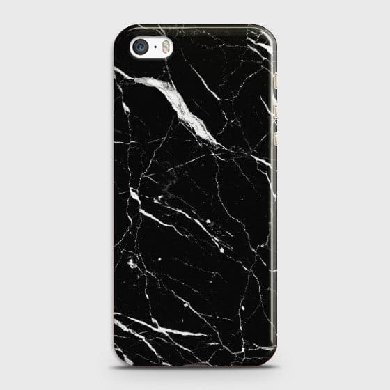 IPHONE 5/5C/5S Trendy Black Marble  Case
