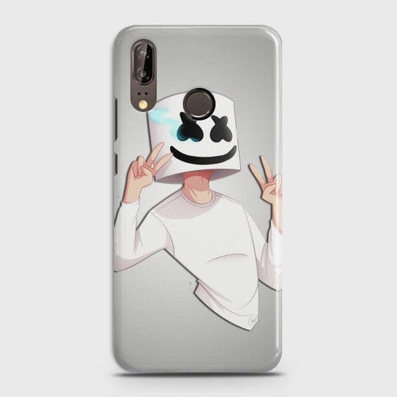 Huawei P20 Marshmello Face Case