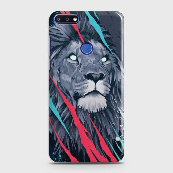 HUAWEI HONOR 7C Abstract Animated Lion Case