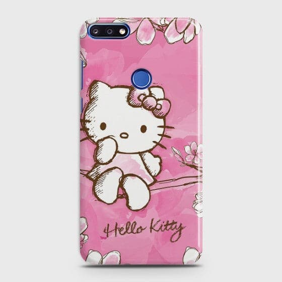 HUAWEI HONOR 7C Hello Kitty Cherry Blossom Premium Printed hard case CS-30170
