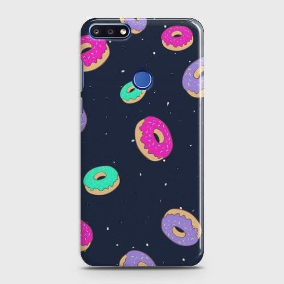 HUAWEI HONOR 7C Colorful Donuts Case