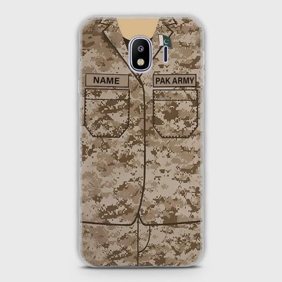SAMSUNG GALAXY J2 PRO 2018 Army Costume With Custom Name Case