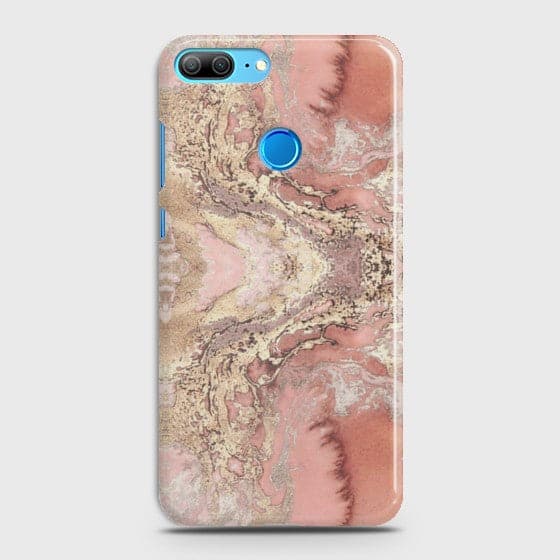 HUAWEI HONOR 9 LITE Trendy Chic Rose Gold Marble Case