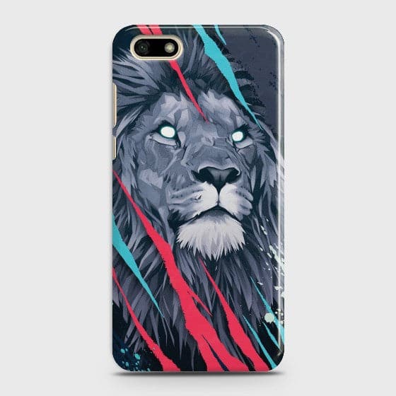 HUAWEI HONOR 7S Abstract Animated Lion Case