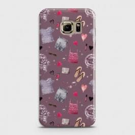 SAMSUNG GALAXY S6 EDGE Casual Summer Fashion Design Case