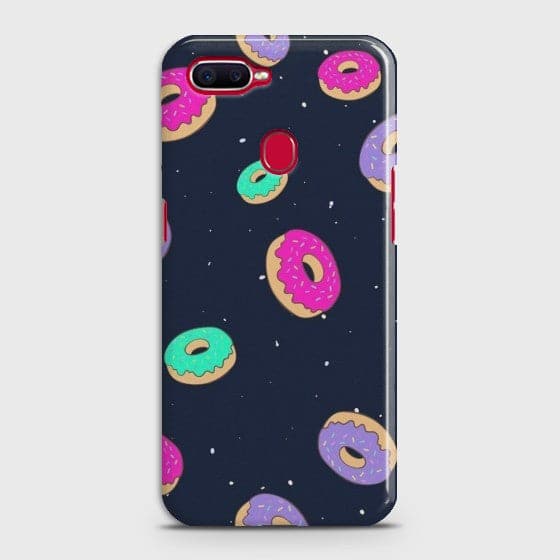 OPPO F9 Pro Colorful Donuts Case