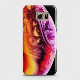 SAMSUNG GALAXY NOTE 5 Texture Colorful Moon Case