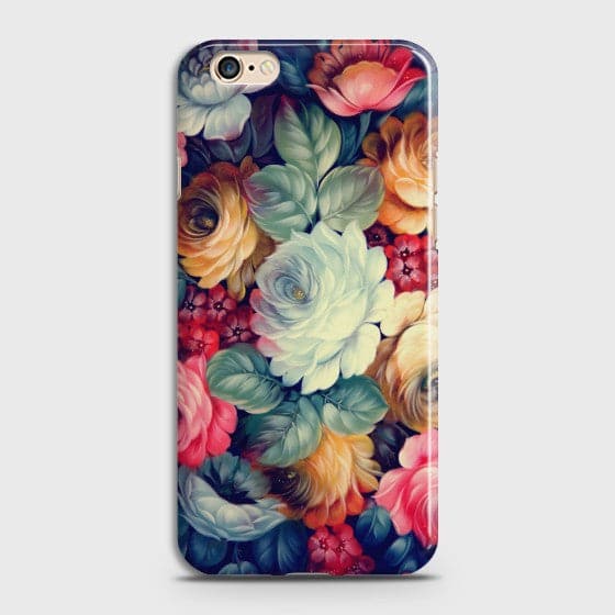 OPPO A71 Vintage Colorful Flowers Case