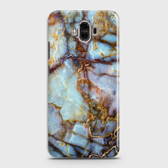 HUAWEI MATE 9 Trendy Aqua Marble Case
