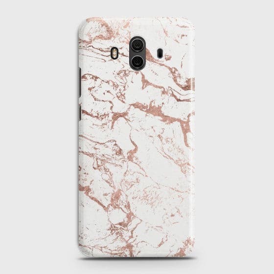 HUAWEI MATE 10 Chick RoseGold Marble Case