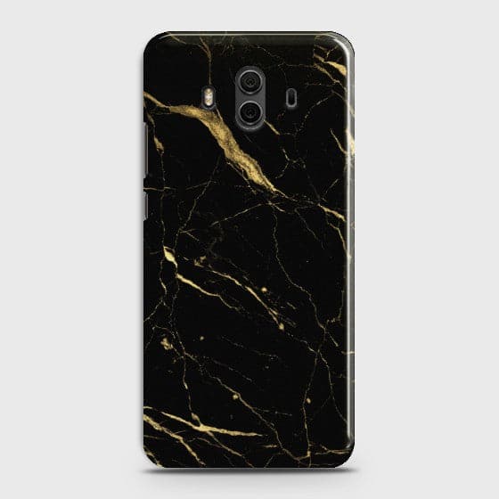 HUAWEI MATE 10 Classic Golden Black Marble Case