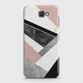 SAMSUNG GALAXY J7 PRIME 2 Geometric Luxe Marble Case