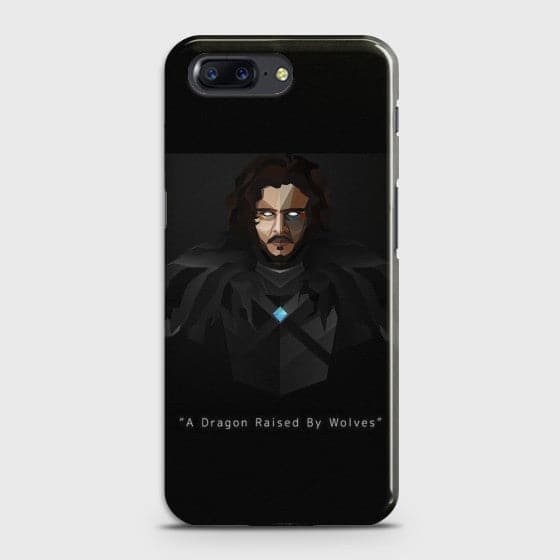 ONEPLUS 5 Jon Snow A Dragon Raised By Wolves Case