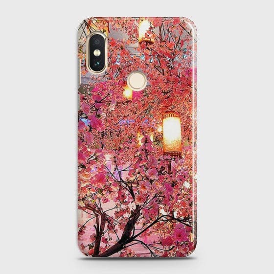 Xiaomi Redmi S2/ Y2 Pink blossoms Lanterns Case