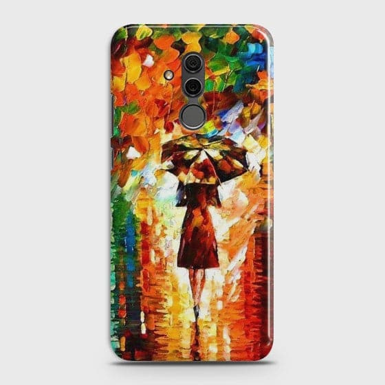Huawei Mate 20 Lite Girl with Umbrella Case