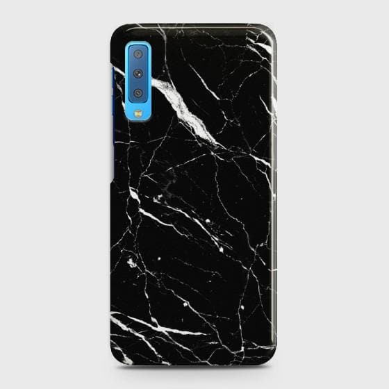 SAMSUNG GALAXY A7 (2018) Trendy Black Marble Case