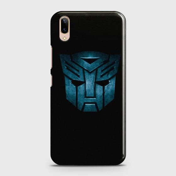 Vivo V11 Pro Autobot   Premium Printed Glass soft Bumper Shock Proof Case  CS-30482