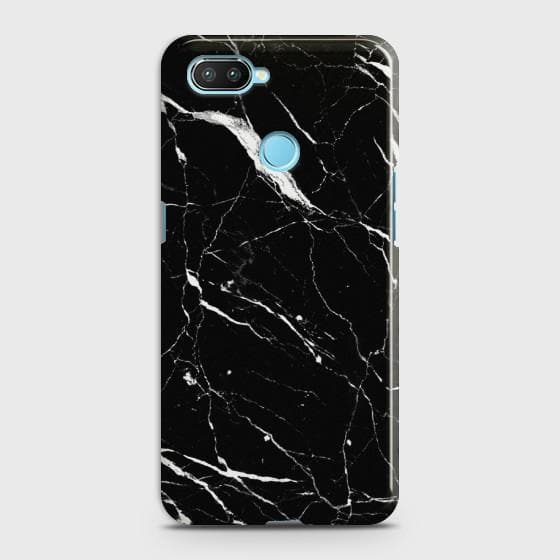 Oppo Realme 2 Trendy Black Marble Case