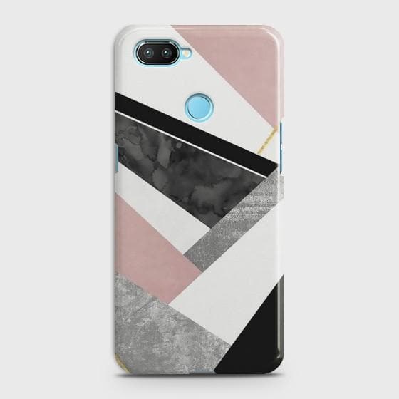 Oppo Realme 2 Geometric Luxe Marble Case