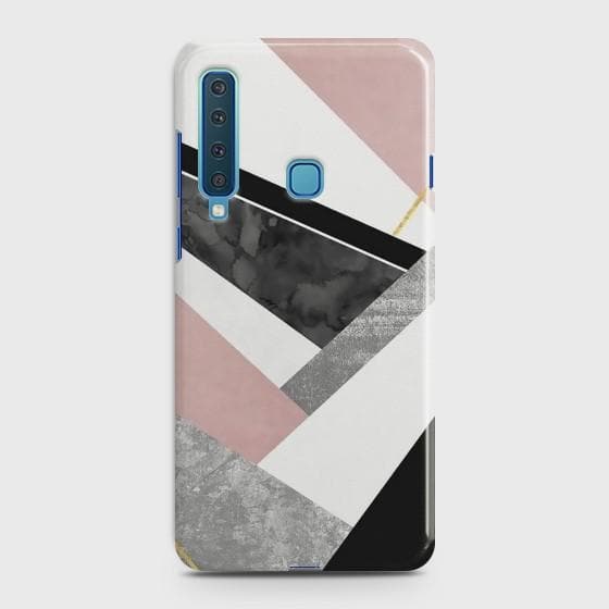 SAMSUNG GALAXY A9 (2018) Geometric Luxe Marble Case