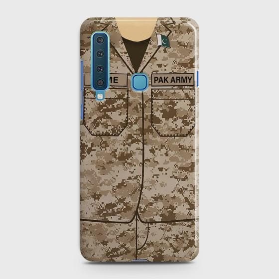 SAMSUNG GALAXY A9 (2018) Army Costume With Custom Name Case