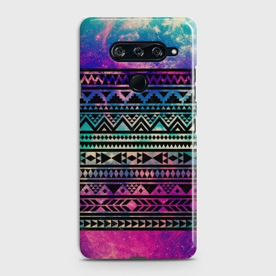 LG V40 Galaxy Aztec Pattern Case