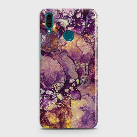 HUAWEI Y9 PRIME (2019) Purple Agate Marble Case