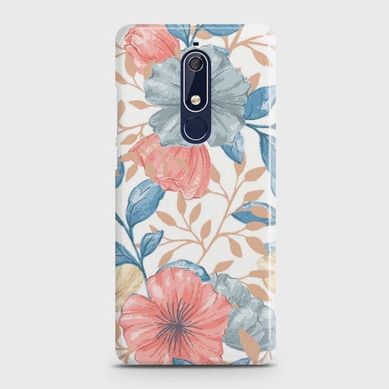 Nokia 5.1 Seamless Flower Case